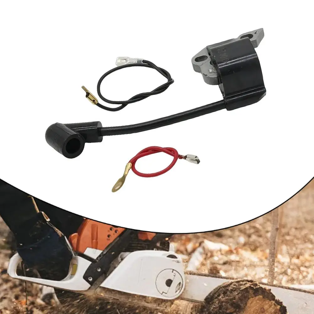 For MS170 MS180 018 017 Chainsaw Ignition Coil Replacement Engineered for Accurate Spark Timing and Output Stability