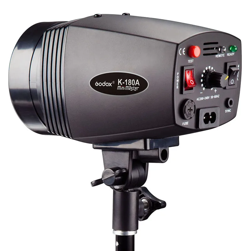 Godox K180A K-180A 180WS Mini Master Studio Strobe Flash 45GN With Pre-flash Function For Fashion Shooting