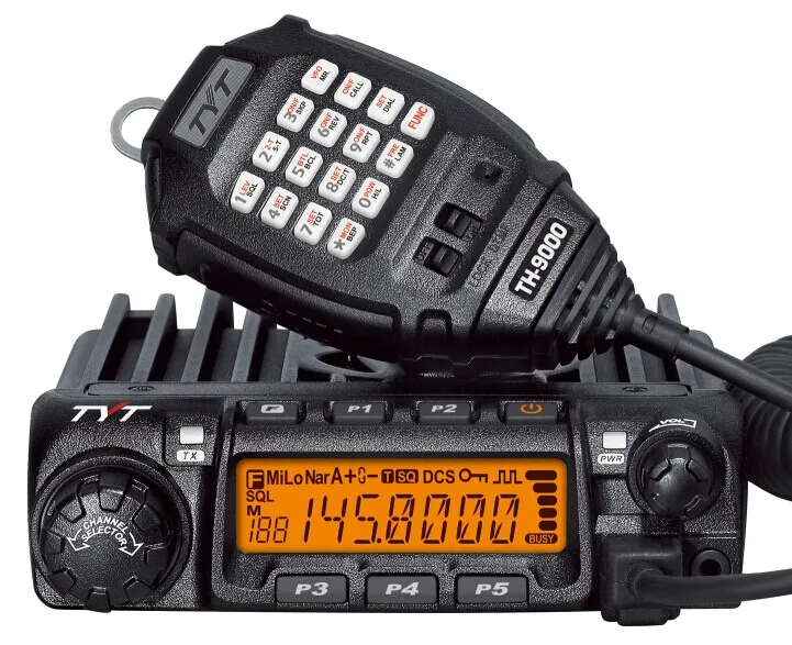 For TYT TH-9000D Long Range 60W UHF Ham For Radio Transceiver Car Mount 50KM Intercom Vehicle Walkie Talkie 60W Car For Radio