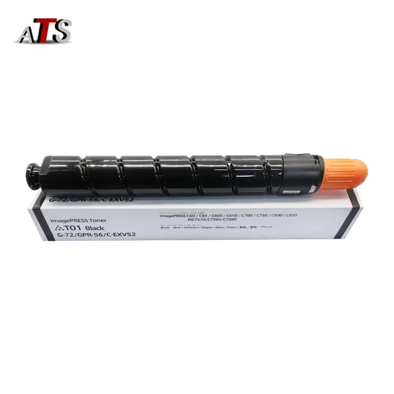 Imagem -04 - Cartucho de Toner para Canon ir Adv Compatível com Npg72 Gpr56 C-exv52 C7565 C7570 C7580 dx C7765 C7770 C7780