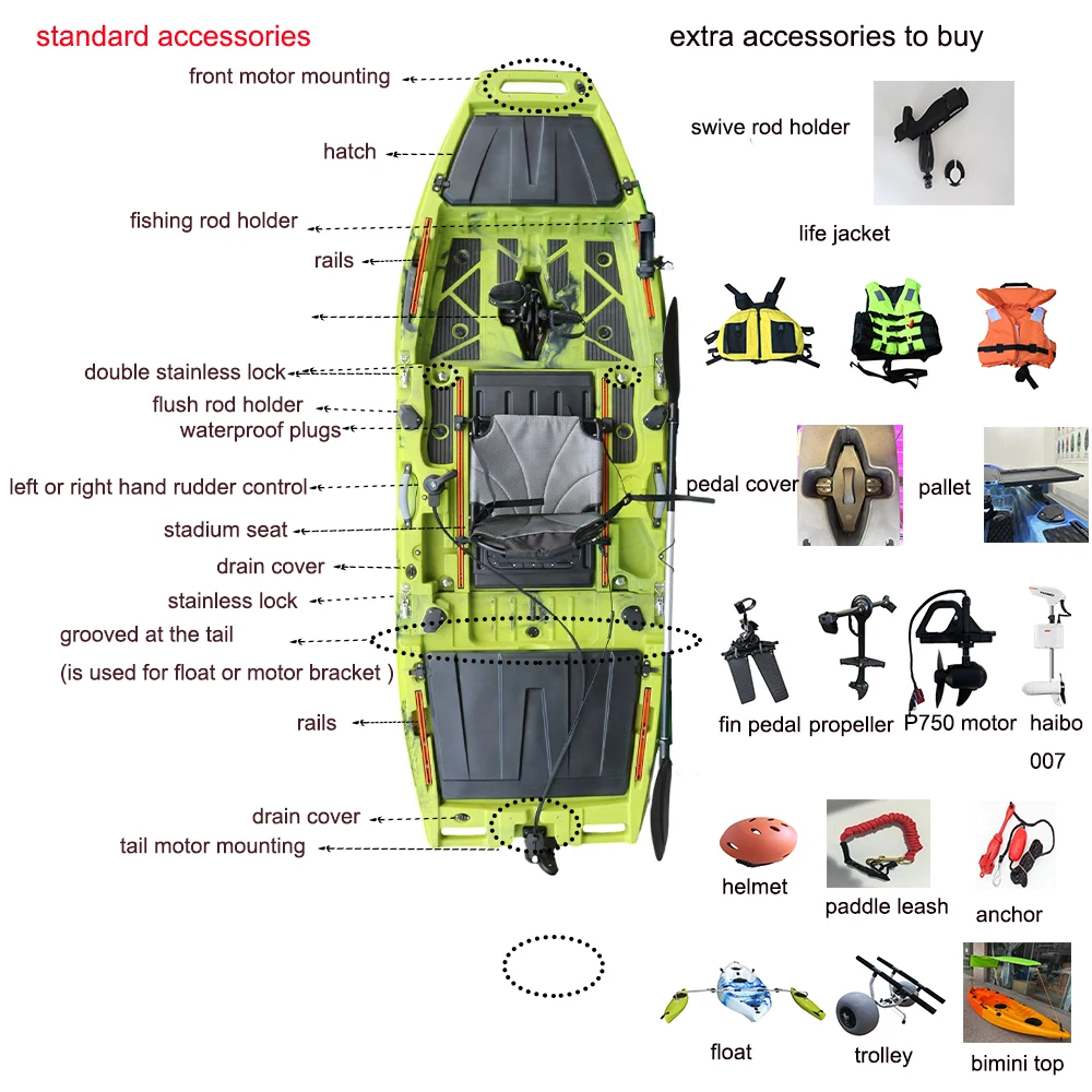 Kayak Pancing Modular 3 Bagian - Fishing Kayak Seat ulasan dan harga