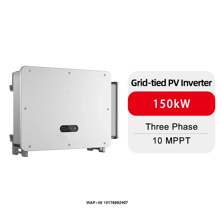 Goodwe on Grid Solar Inverter GT Series GW150K-GT-G10 Three Phase 10MPPT DC/AC 50Hz/60Hz 97.3% Efficiency