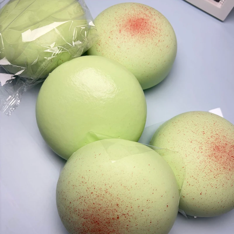 1PC Squishy Realistic Daifuku Mochi Stress Relief Sensory Decompression Toys Sticky Slow Rising Squeeze Toy For Kids Adults Gift image 5