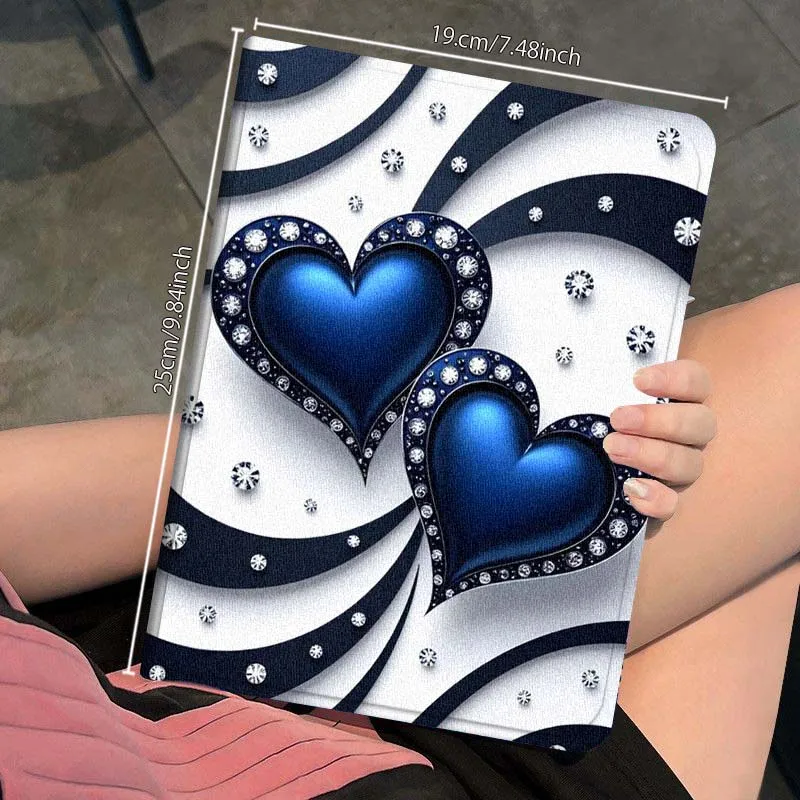 Amor moda rosa padrão para apple ipad 11th 10th 10.9 10.2 pro 12.9 2 air 3 13 11 7th 9.7 mini 7th 6 8.3 tablet caso