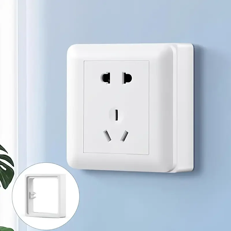 

Single Gang Box Extender With Screws For Living Room School Office Single Socket Spacer Electrical Outlet Box Extender