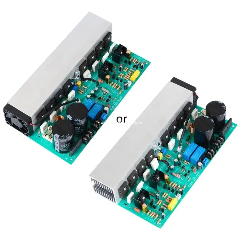 Professional High Power Amplifier Board 800W Mono Dual AC24-45V 2SA1943 2SC5200 Finished Right Left Amp New Dropship