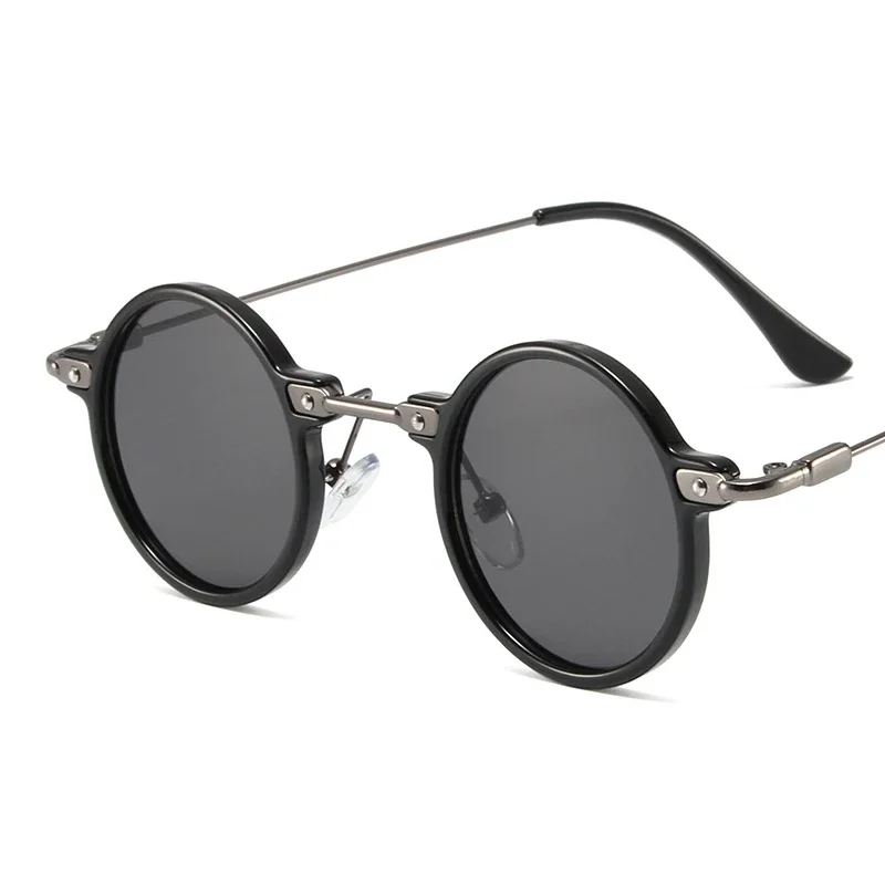 DYTYMJ Vintage Round Sunglasses Men Small Frame Glasses Men/Women New Steam Punk Luxury Eyewear Men Lents De Sol Mujer