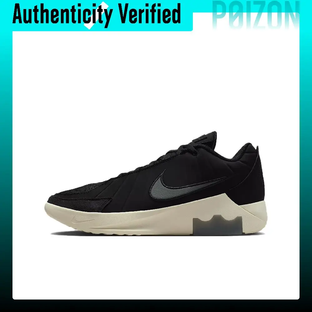 Nike LEBRON WITNESS IX Low top Basketball Shoes Men's Black White HQ8035-001