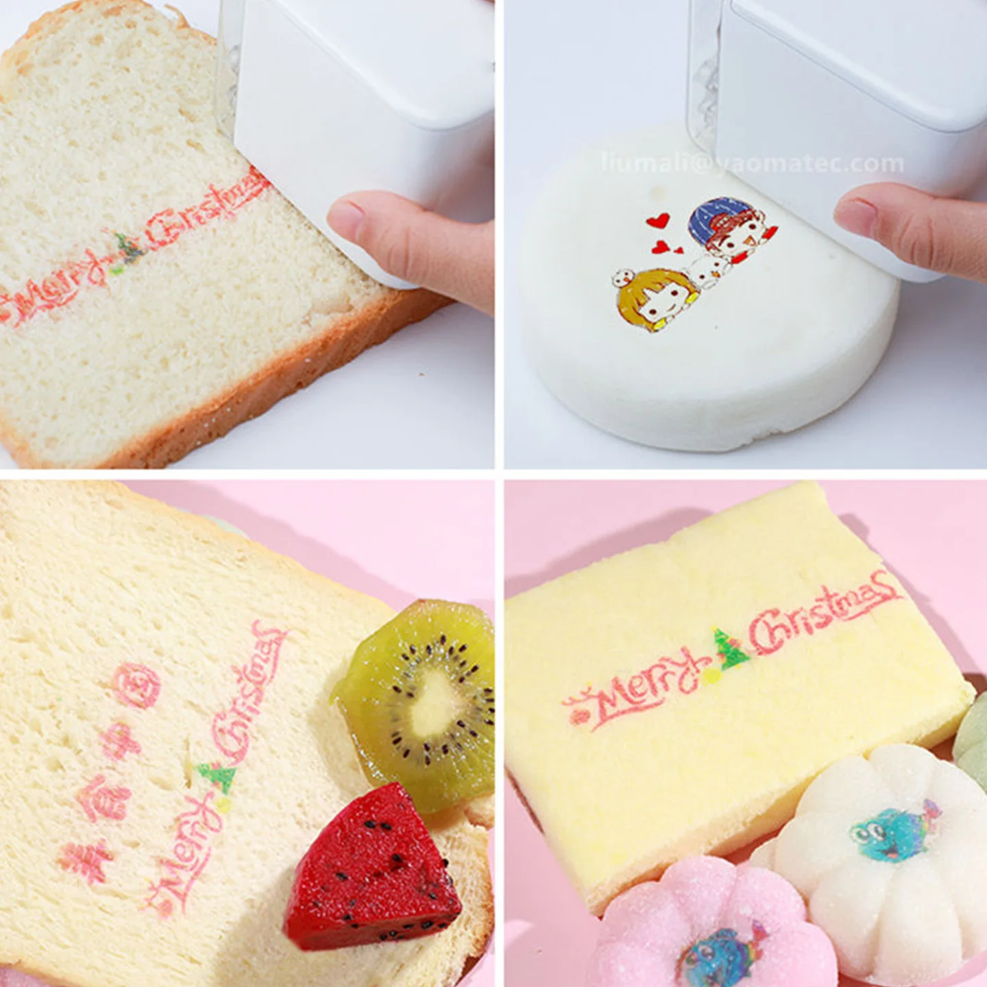 Mbrush PrintMini Handheld Color Printer Food Printer Portable Coffee Art Machine Teacher's Recommendation view 5