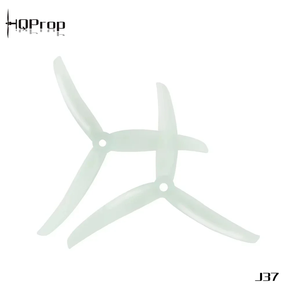 HQProp J37 Juicy Prop 4.9X3.7X3 5 Inch 3-Blade Polycarbonate Propeller High Thrust for FPV Racing Freestyle Quadcopter Parts