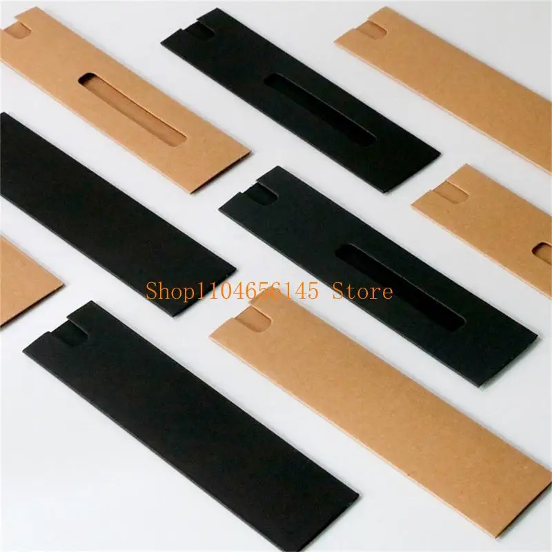 

5asd экологически чистый инструмент для письма, коробка для хранения ручек, держатель для подарочной упаковки, 50 шт.