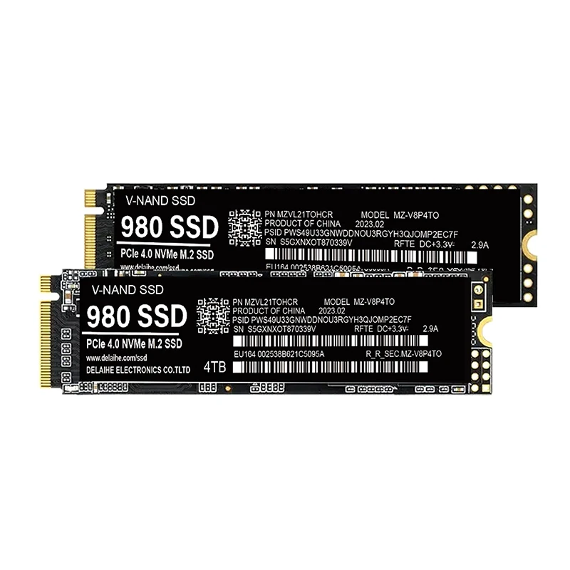 M. 2 NVME PCIE4.0 4TB 2TB 1TB Built-in Solid-state Drive Suitable For Laptops And Desktops
