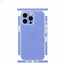 Plain Color Decal Skin for iPhone 13 14 15 16 17Pro Max Back Film Cover Wrap Rear Screen Protector Anti-scratch Durable Sticker