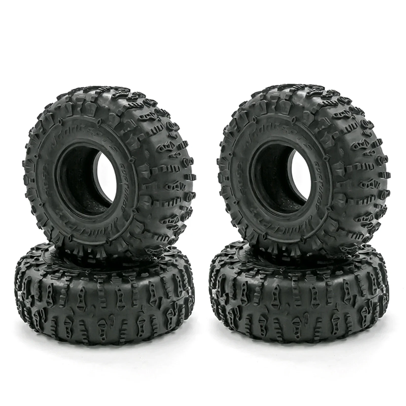 

4PCS 120MM 1.9"/2.2" Rubber Tyres Wheel Tires for 1:10 RC Crawler Car Axial SCX10 90046 AXI03007 TRX4 RC Car