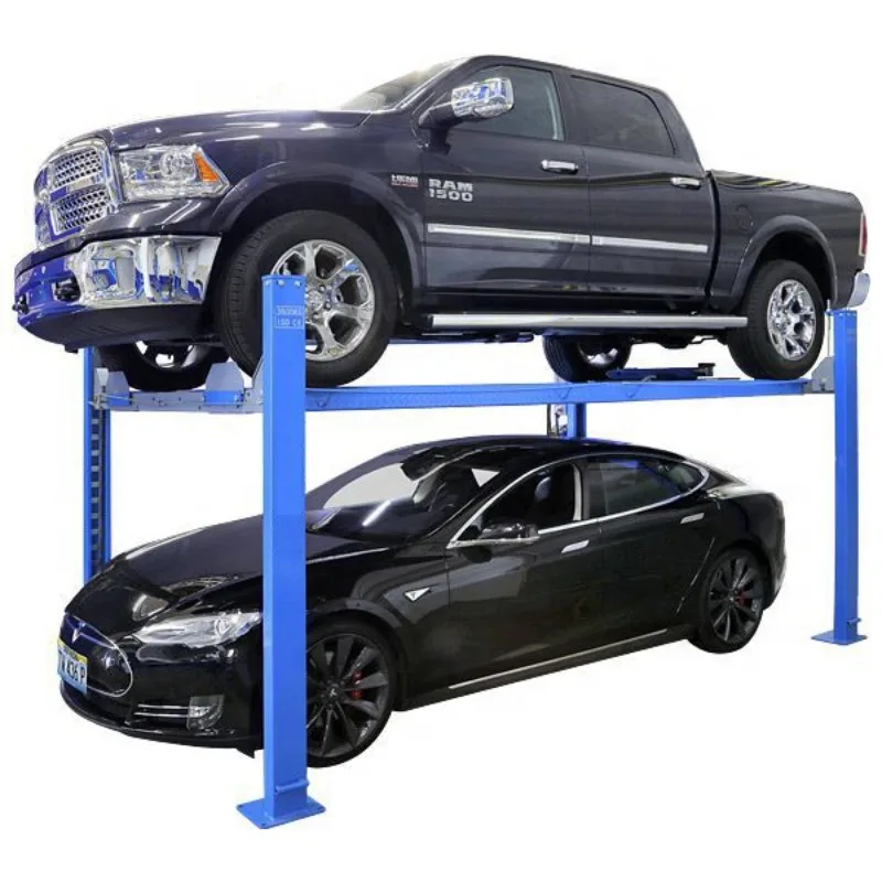 

Electric 4 Post Car Parking Lift in Car Workshop Popular Four Post Car Parking Lift Vehicle Lifting Platform