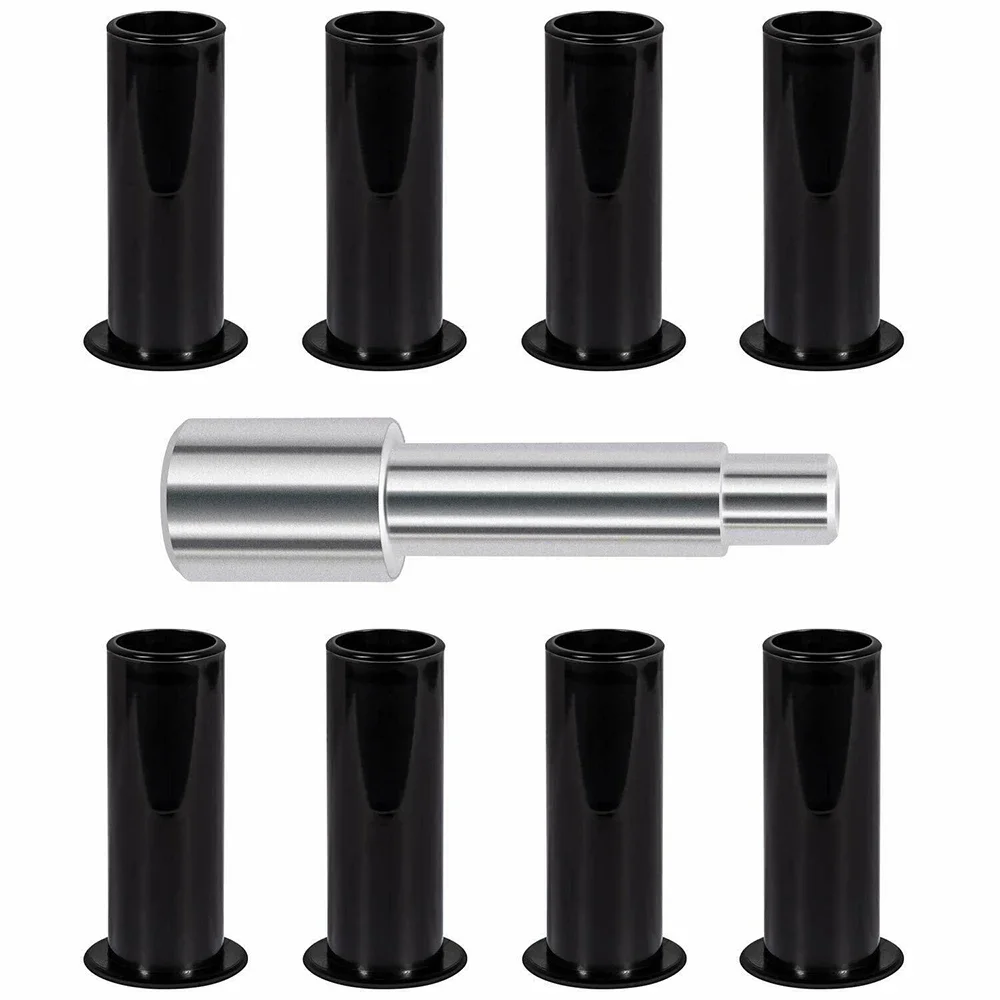 8 PCS Black Plastic Car Door Bushing Removal Tool Hinge Pin Liners For Jeep Wrangler JK JL 2/4-Door Auto Repair Tool Accessorie