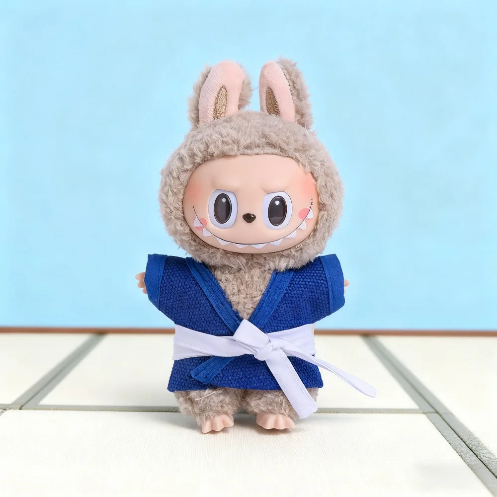

Новая одежда Labubu, трендовый бразильский подарочный набор для джиу-джитсу, мини-плюшевая кукла, одежда судьи, модные аксессуары для кукол, подарки