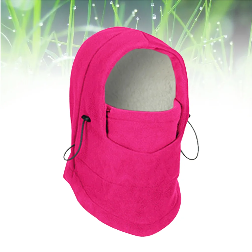 Cagoule Double Chaude Coupe-Vent pour Enfant, Masque Facial pour le Froid, Chauffe-Cou, Couverture Complète Réglable, Unisexe, Hiver