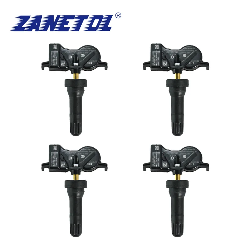 

4pcs TPMS Tire Pressure Monitoring System Sensor Model for DODGE DURANGO 2017~2020 for FIAT 500X 2017~2022 68252493AB 68313387AA