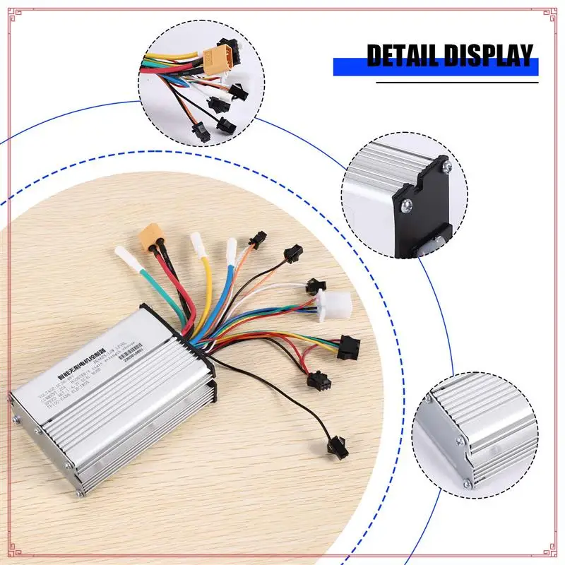 48V 20A Aluminum Alloy Electric Scooter Motor Controller Scooter Replacement Accessories Parts For 10 Inch Kugoo M4