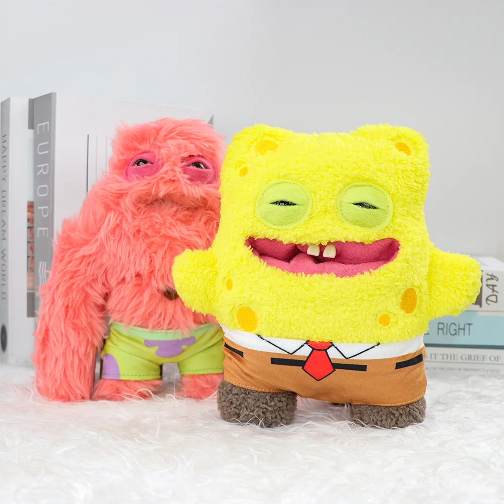 Original Fugglers Lustige Hässliche Monster Fuggler Plüschtiere Fuggler Zahnmonster Spongebob Schwammkopf Patrick Star Plüschpuppen – Detail 2