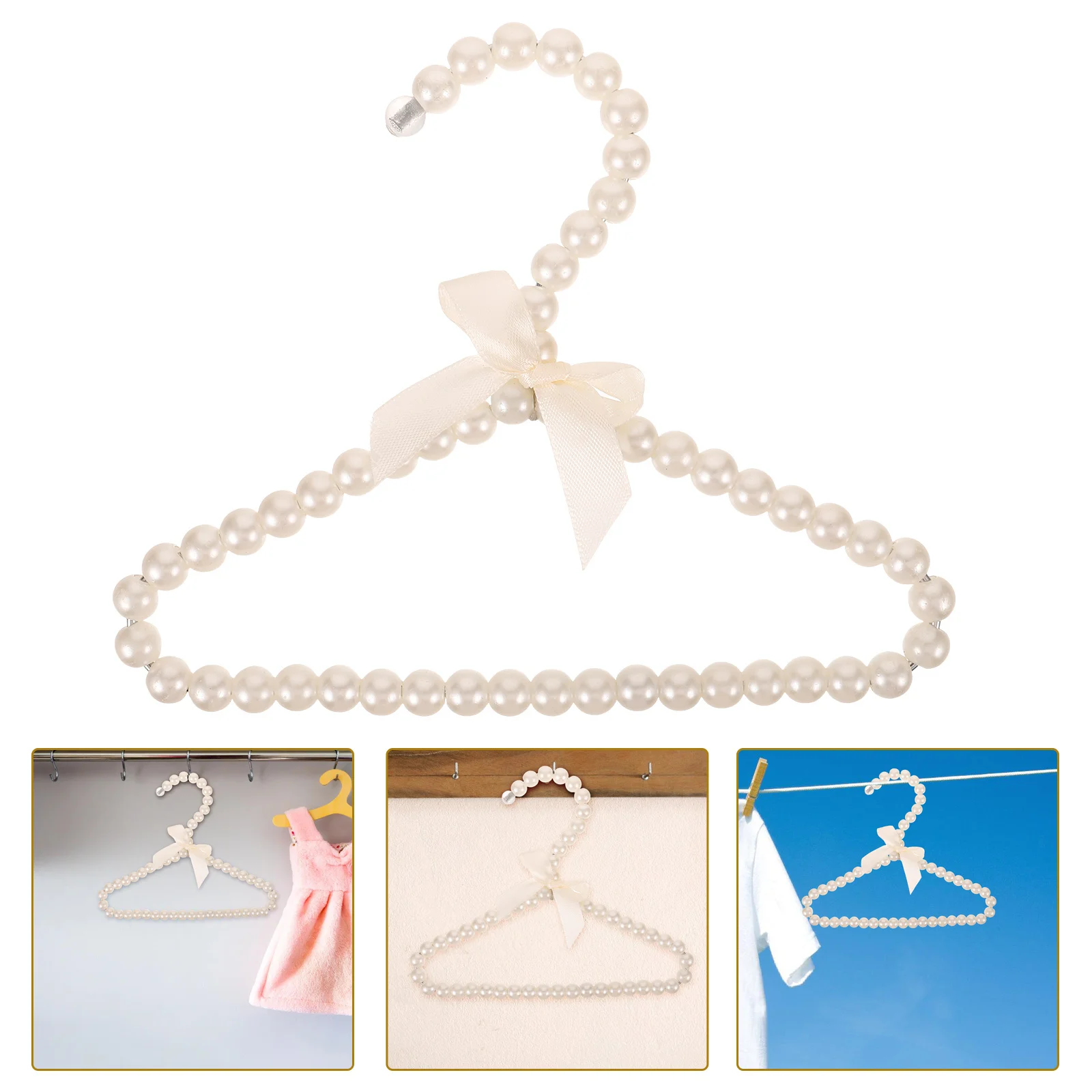 

Pearl Hangers For Pet Clothes Plastic Hangers Closet Organizer Small Clothing Hanger