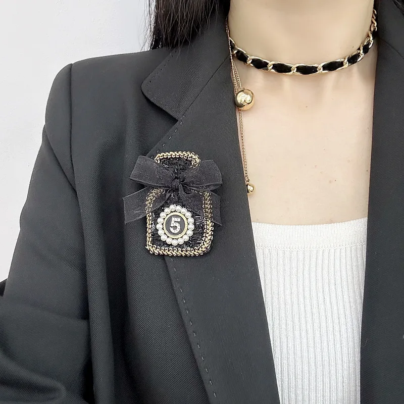 Women Black Pink Pins