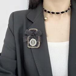 Women Black Pink Pins