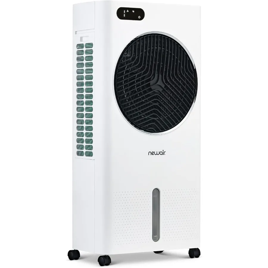 

Evaporative Air Cooler and Portable Cooling Fan with 1600 CFM for Efficient Air Circulation in Dry Climates Features Top Loadin
