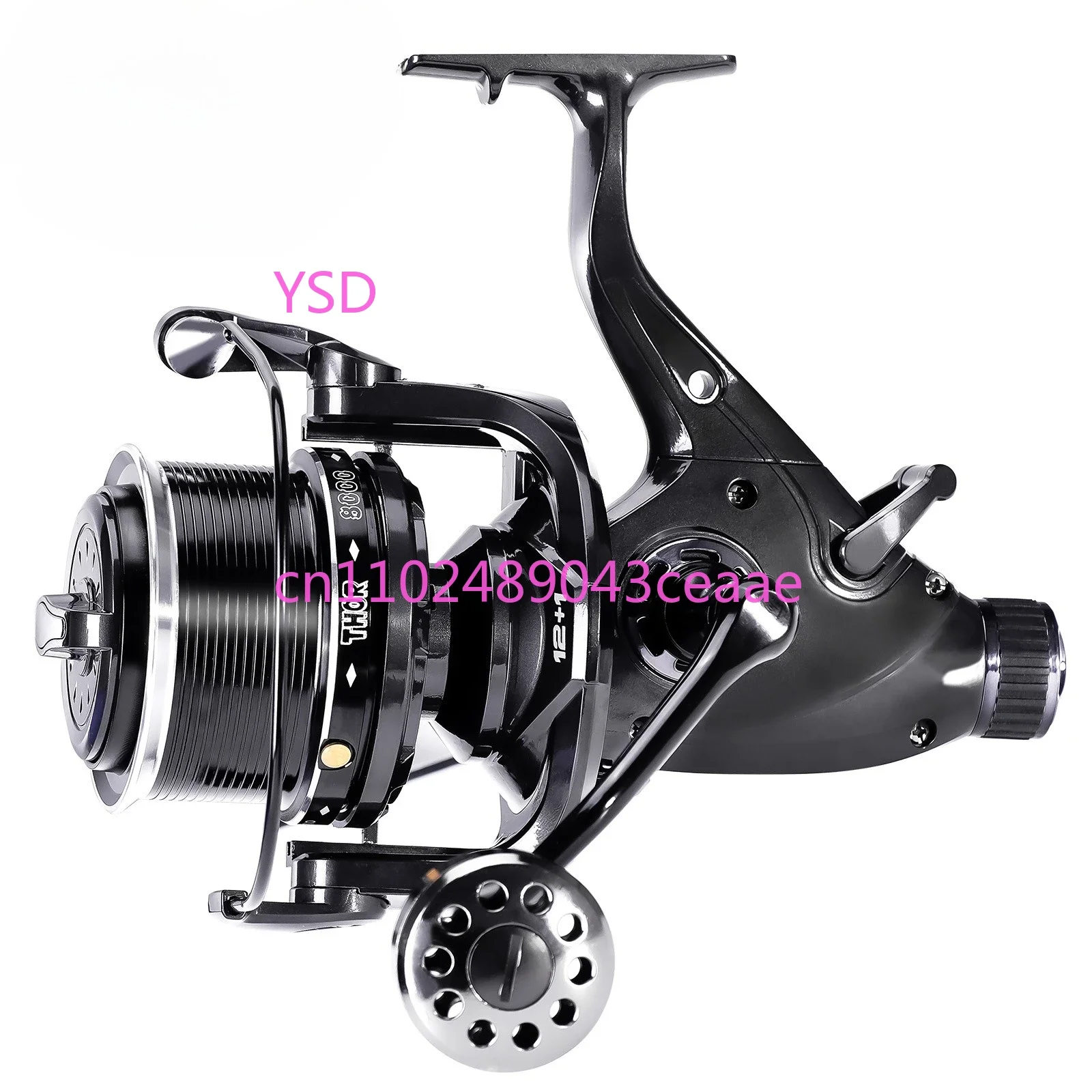 

Double Brake Spinning Reel (Carp-Specific Fishing Reel, Long-Casting Large Reel, Anti-Winding)
