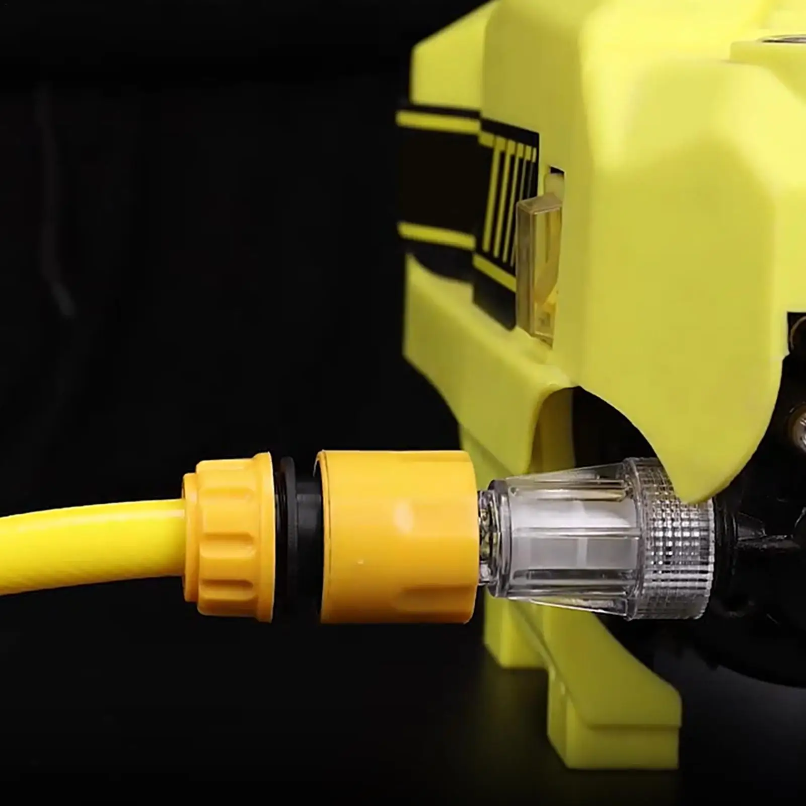 المحمولة ارتفاع ضغط غسالة السيارات مدخل تصفية موصل واجهة غسالة موصل 6 "واجهة