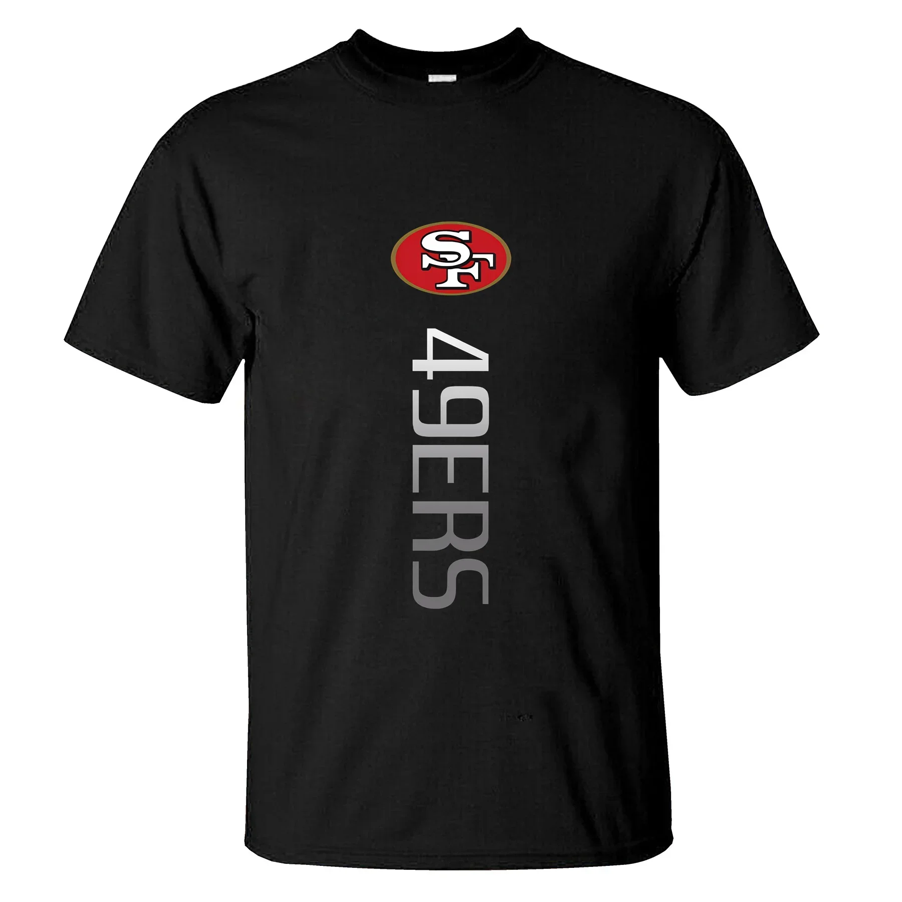 2025 Fashion Tees Men T Shirt Casual San Francisco 49ers T-shirt Graphic Oversized Sports Tops Breathable Streetwear S-3XL