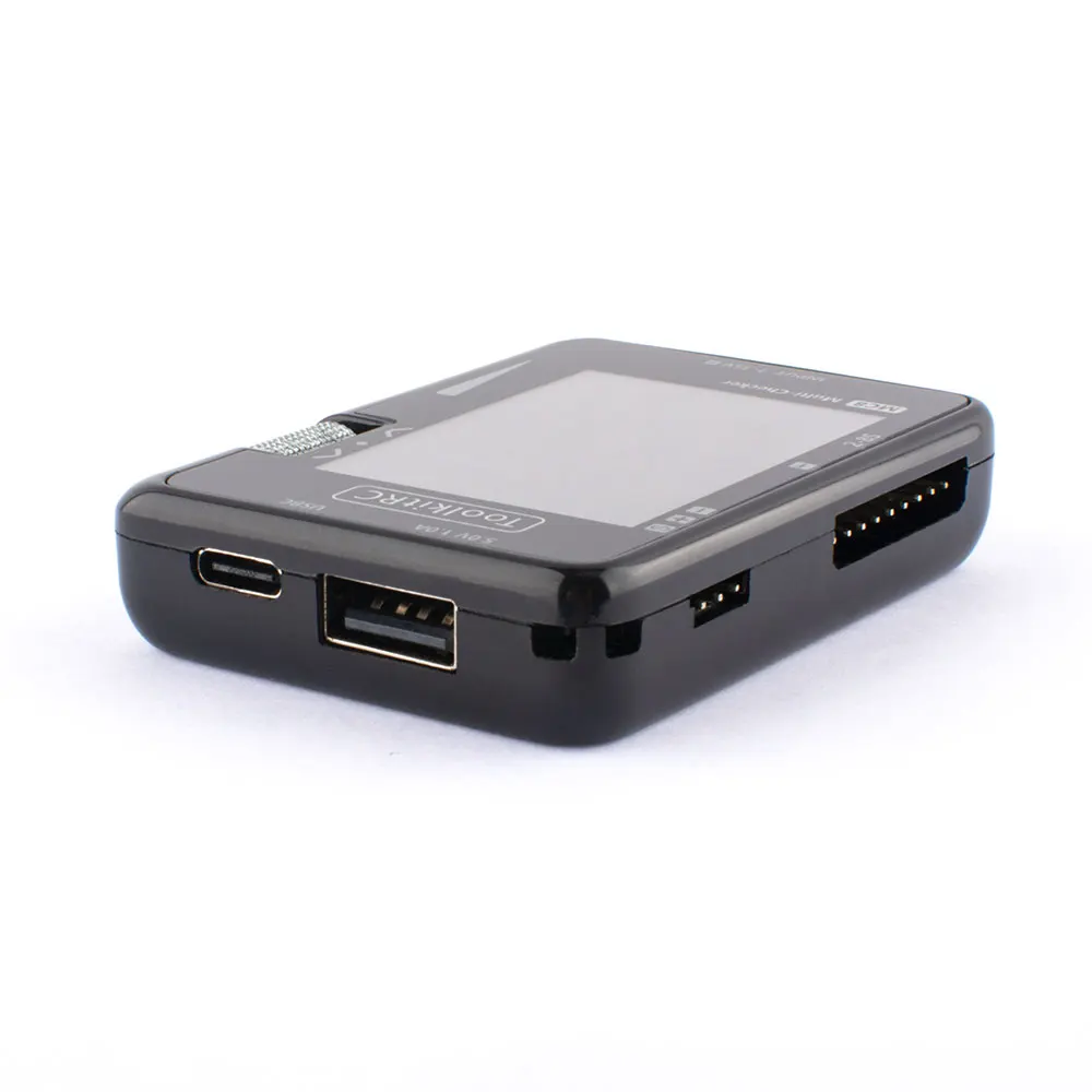 ToolkitRC MC8 Mini Size Cell Checker 32 Bit Battery Multi-Checker PWM Output PPM SBUS Readout with USB-C Fast Charging