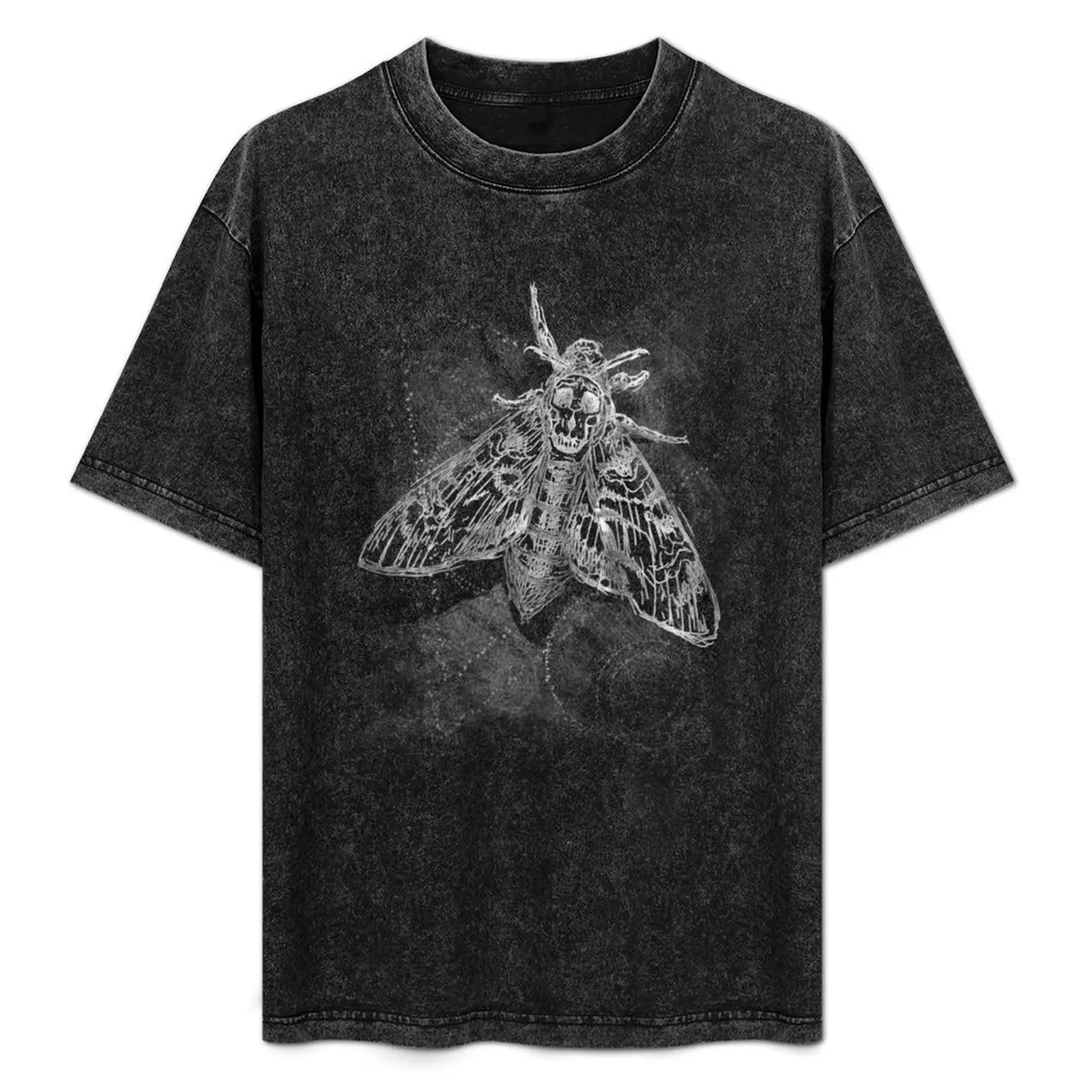 Deaths Head Moth T-Shirt Aesthetic clothing oversized graphic tee aesthetic clothes shirts men graphic