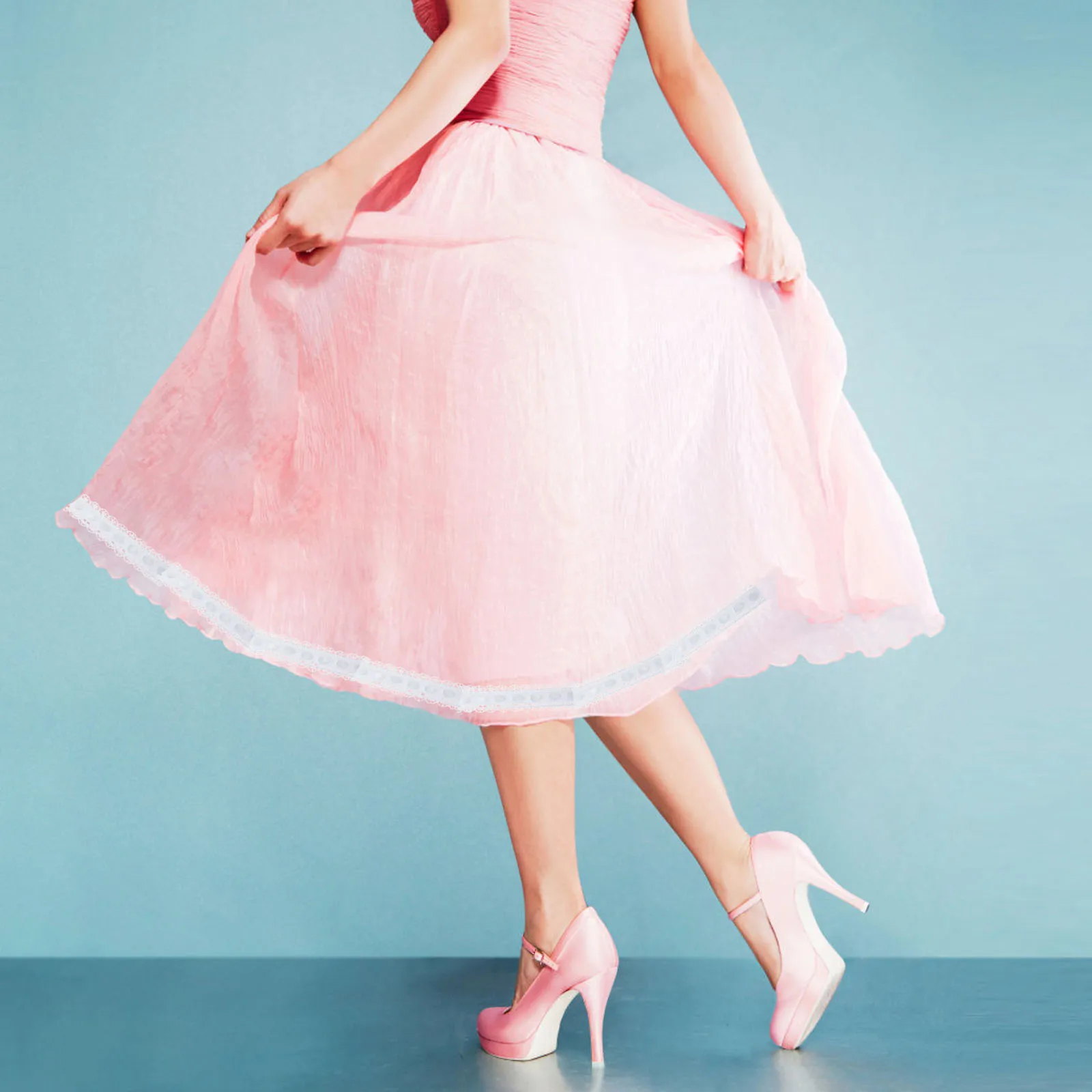 

2 Rolls Clothing Lace Trim Sewing Ribbon Elastic Lace Fabric for DIY Supply Dress Curtain Table Cloth Decoration