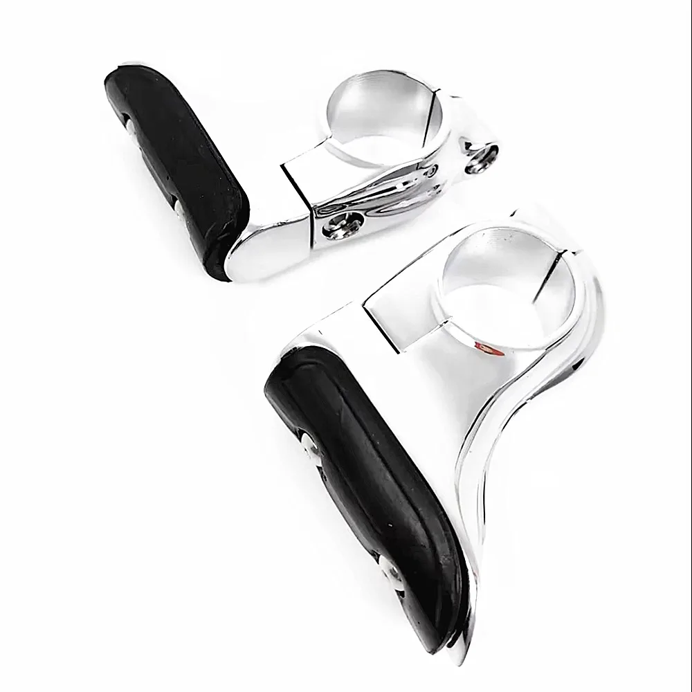 Long Highway Foot Pegs Fit For Indian Chief Chieftain Classic Springfieid Roadmaster 1-1/4\' Bars 14-23 1 Order