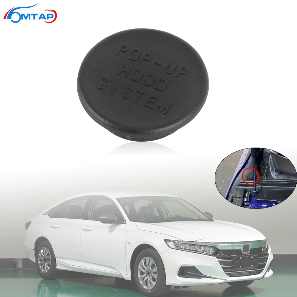 

Крышка капота двигателя MTAP, верхняя боковая крышка капота, крышка крышки для HONDA ACCORD CV 2019 2020 2021 2022 2023 74221-tve-рог