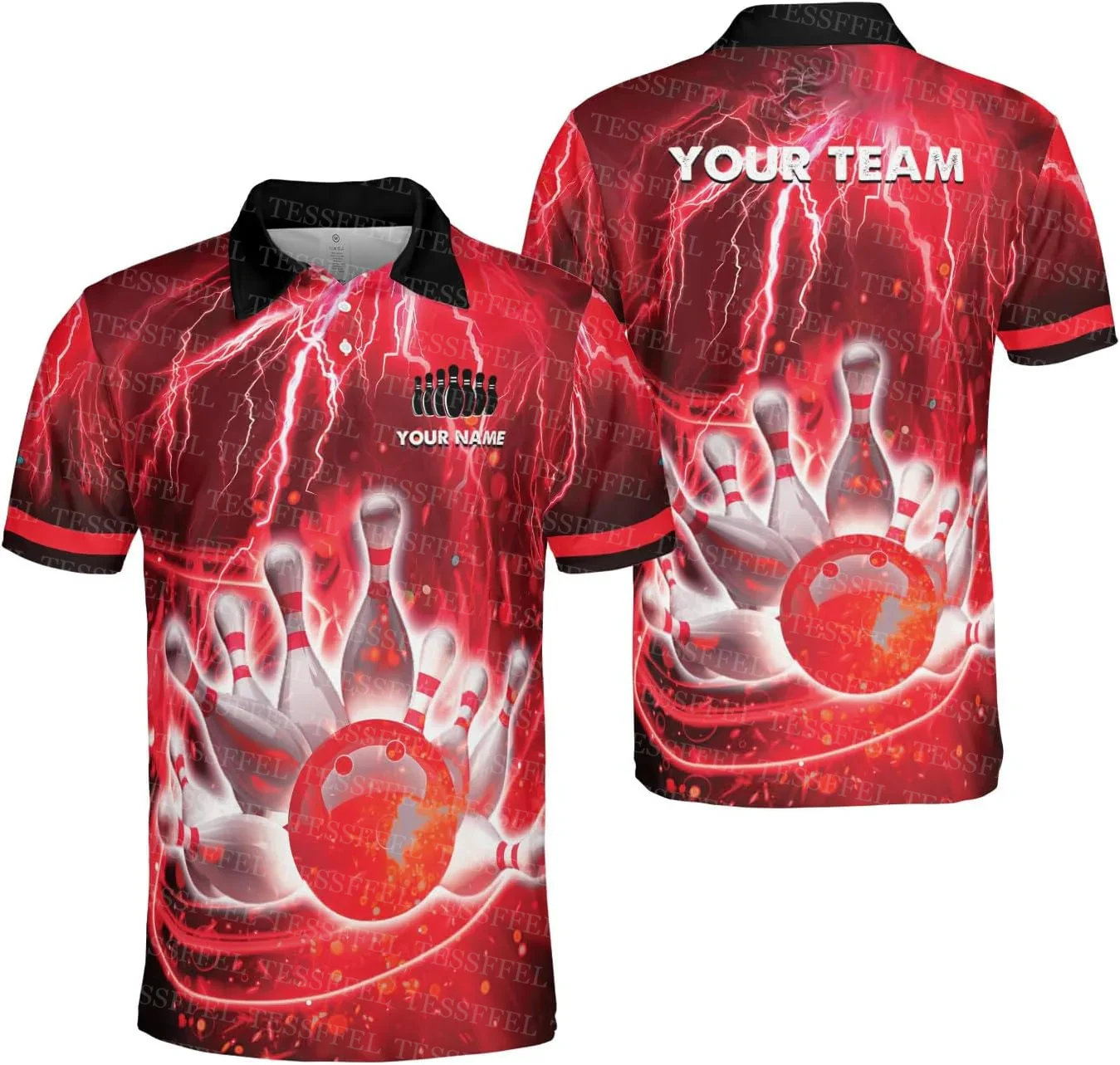 Benutzerdefinierte Name Graffi – Short Sleeve Bowling Shirt Retro Bewertung und Preis