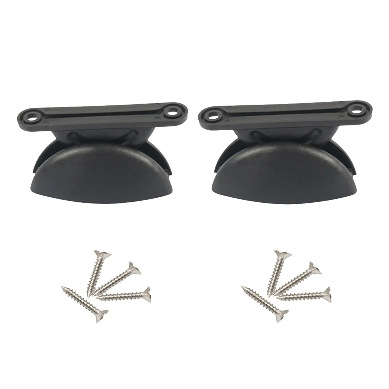 2Pcs RV Door Retainer Kit Nylon Replacement RV Exterior Door Stopper for Boat