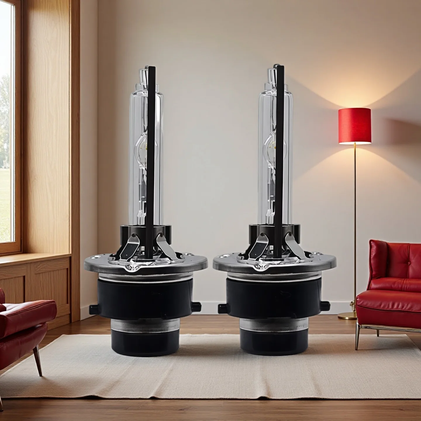 

2PCS SUKIOTO Super Bright 12V 35W D4S HID Bulb D2S HID Xenon Headlight For D2 D4 Xenon Lamp Car Light Kit 4300K 6000K 8000K