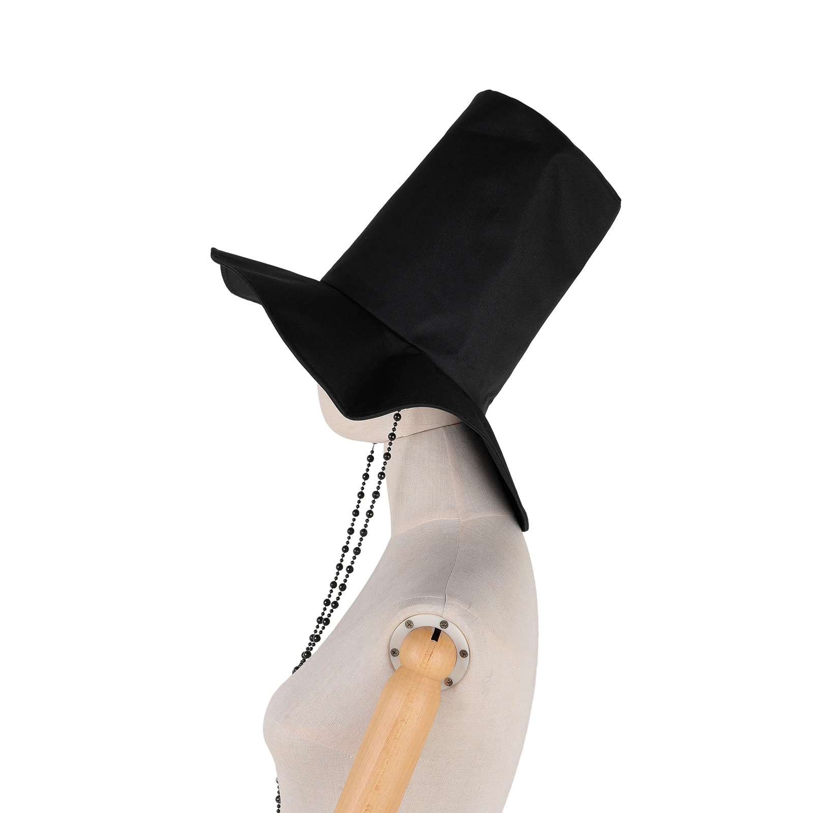 Jinu Cosplay Hoed Demon Hunters Saja Jongens Qinyu Zwarte Hoed voor Mannen Koreaanse Traditionele Hoed Halloween Carnaval Party Prop