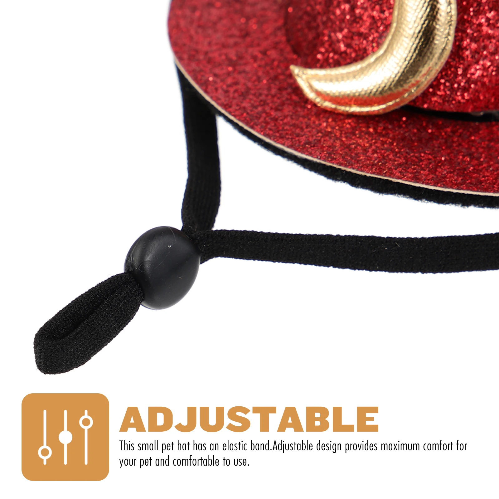 

Pet Hat Hamster Cosplay Supply Cute Stylish Headgear Adjustable Design for Halloween Cosplay Birthday Parties Easter Comfortable