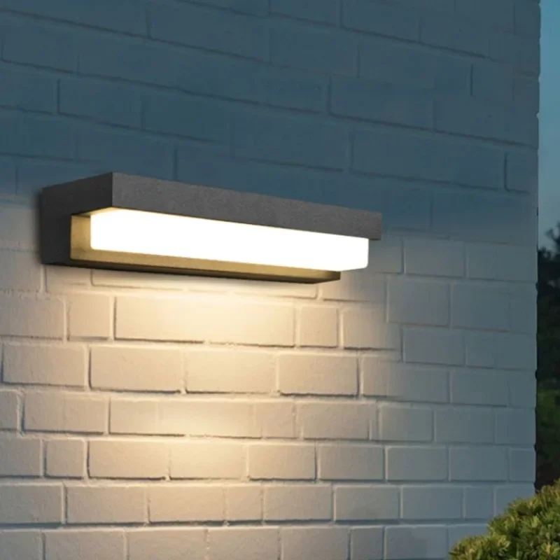 impermeavel ao ar livre solar led wall light jardim varanda decor villa porta numero sconce iluminacao interior ip65 01