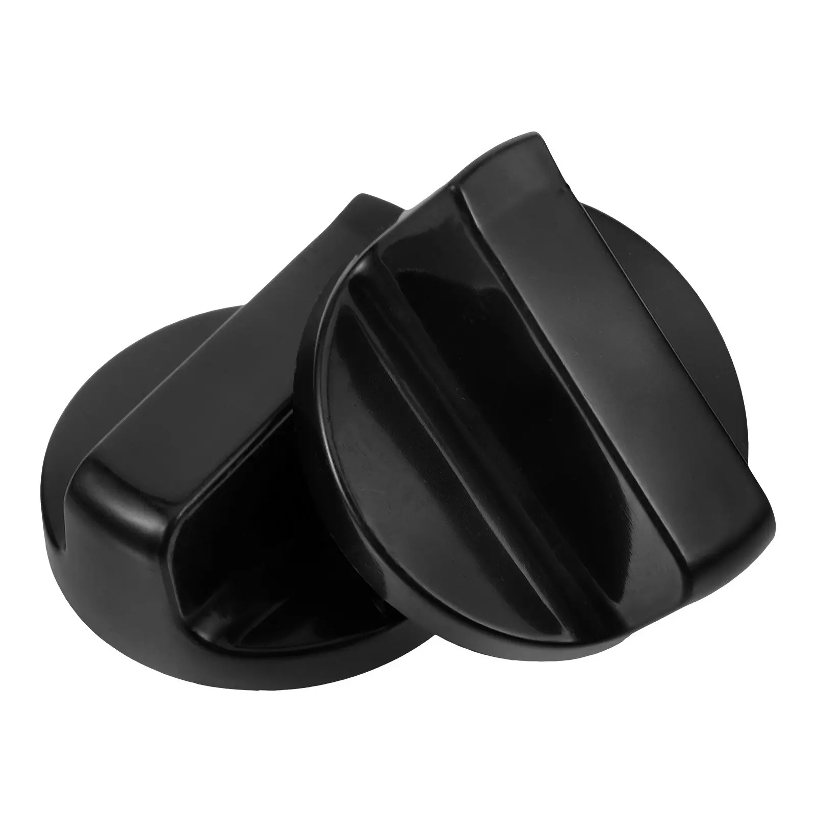 2Pcs Gas Stove Knobs Replacement Plastic Universal Cooker Range Knobs Microwave Knob Replacement