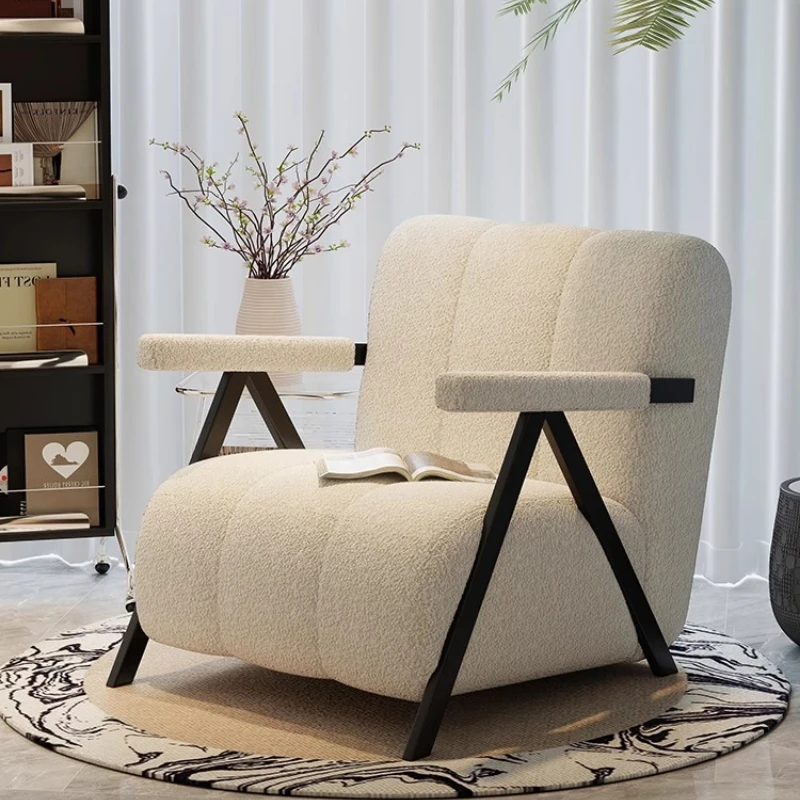 

Designer Makeup Living Room Chairs Balcony Reading Computer Chairs Ergonomic Pedicure Vintage Relax Wooden Fauteuil Furniture