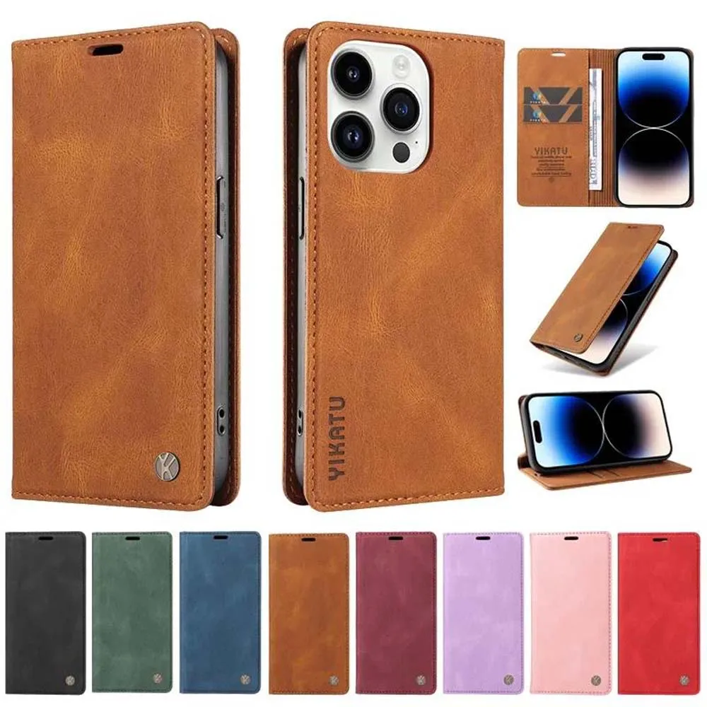 Luxury Wallet Leather Protect Case For Samsung Galaxy A15 A05 A05s A25 5G A 15 05 25 SM-A156 A055 Etui Flip Cover Etui E02S