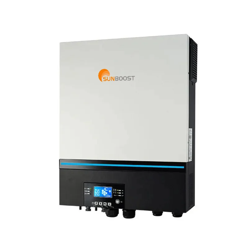 SUNBOOST 8KW 11KW Support Parallel MPPT Controller Hybrid Solar Power Inverters 48V 10KW on Off Grid Hybrid AC String Inverter