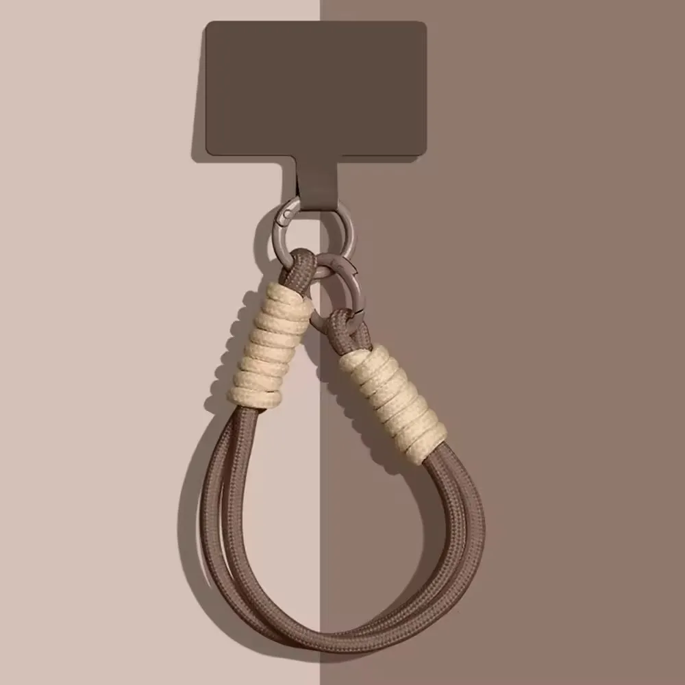 Solid Color Mobile Phone Anti Loss Bracelet Lanyard