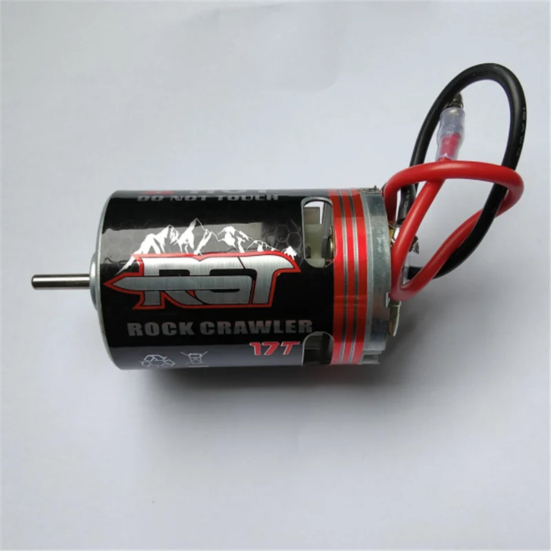 RGT RC CAR Spare Parts R86194 Motor ( RC550 - 17T )For 1/10 4wd Scale Crawler Ex86110 AND EX86120 EX86181 EX86010