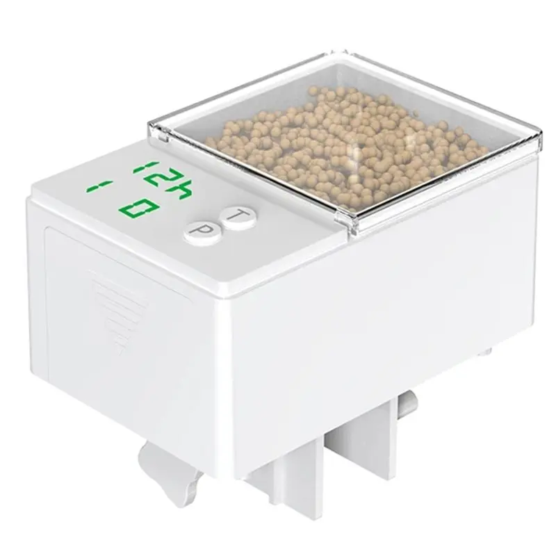 ABHU Zyfeeder Automatic Fish Feeder, WIFI Enabled 150/500ML, Timed& Quantitative Turtle Feeding System Version A